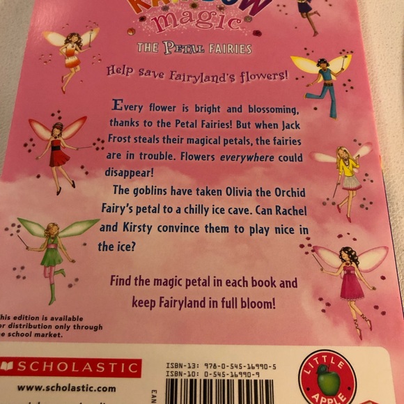 Rainbow Magic Fairy The Petal Fairies Collection 1-7 Scholastic - Picture 9 of 13